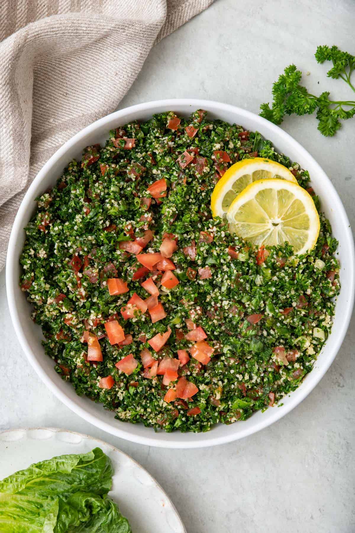 Authentic Tabbouleh Salad