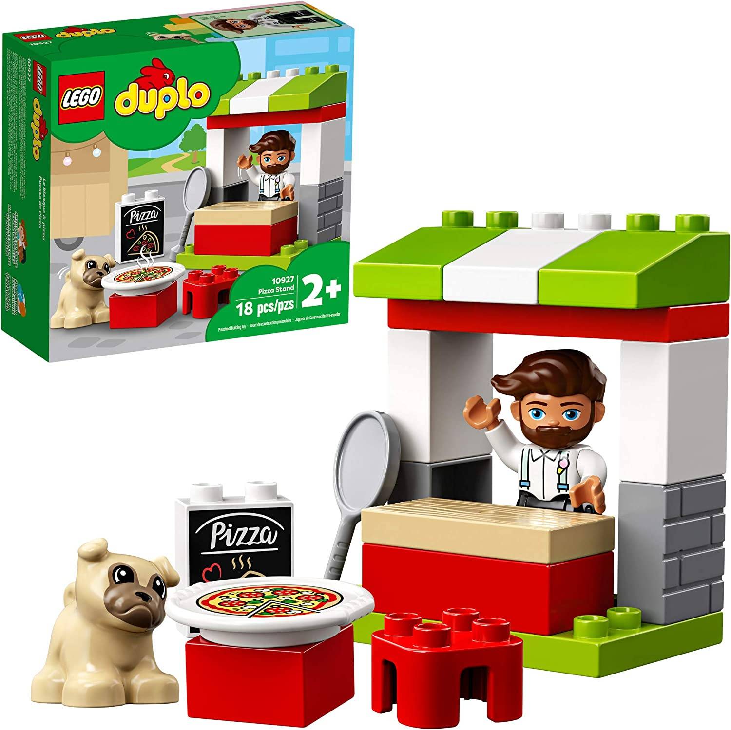 LEGO DUPLO town pizza stand