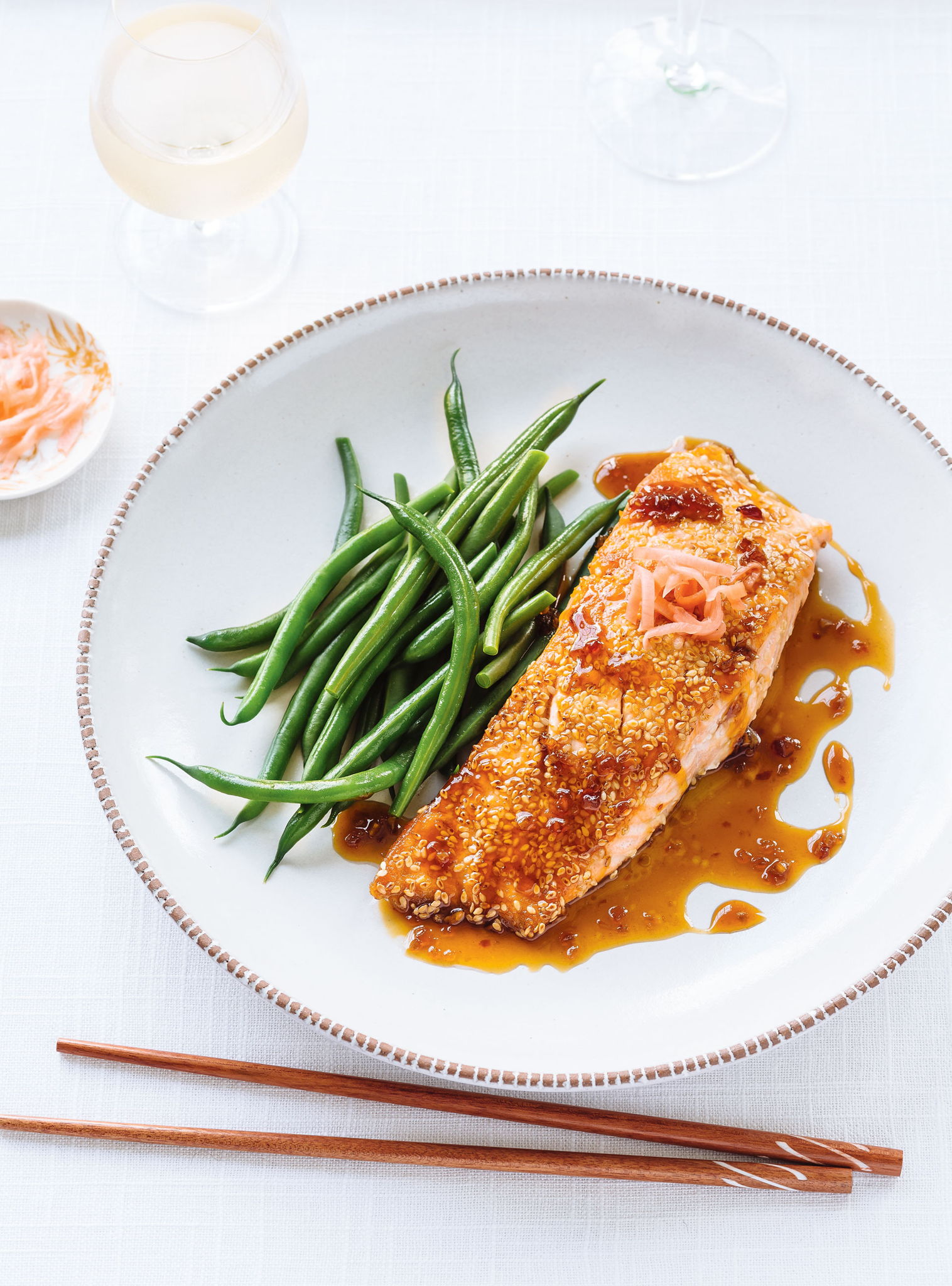 Salmon Teriyaki in the Pizza Oven | RICARDO