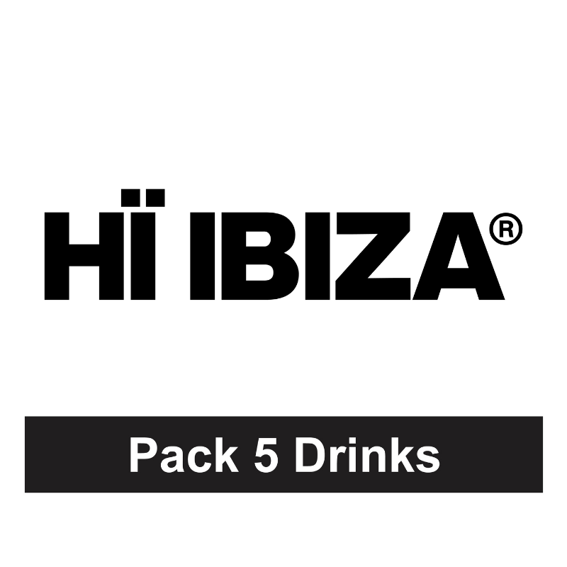Pack 5 drinks at Hï Ibiza