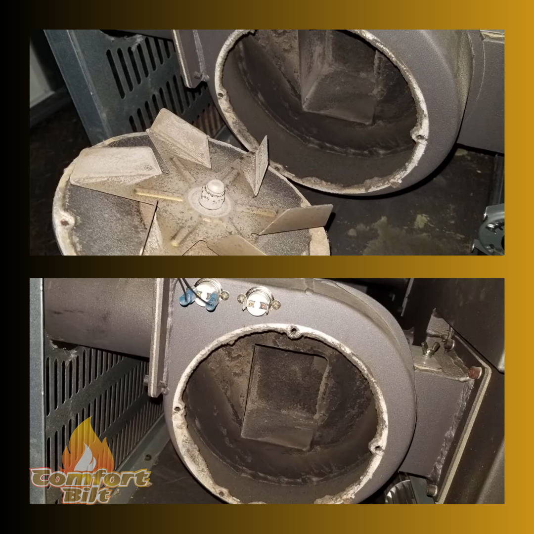 Pellet Stove Combustion Fan