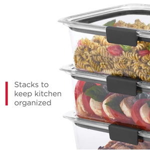 Rubbermai Food Storage 7 Containers with Lids