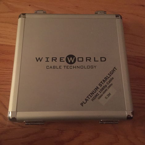 Wireworld Platinum Starlight HDMI Cable In Metal Case