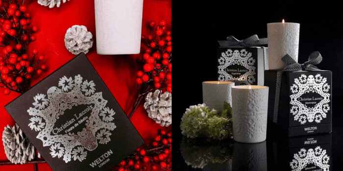 Christian Lacroix by Welton London Scented candles collection, limited edition made in France