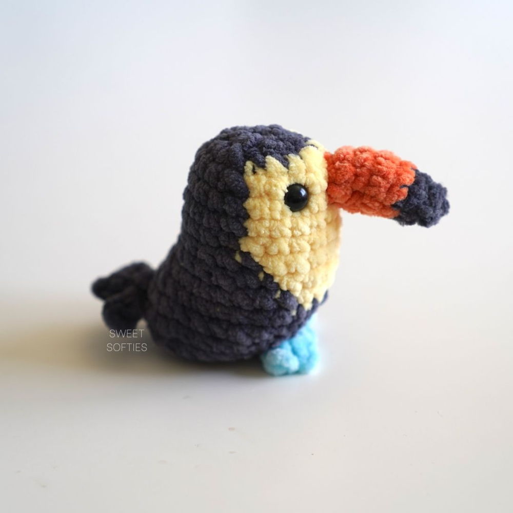 Taki the Toucan Amigurumi Crochet Pattern