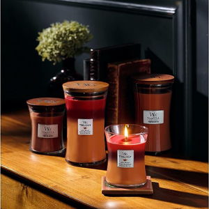 Wood Wick Fall Trilogy Candle
