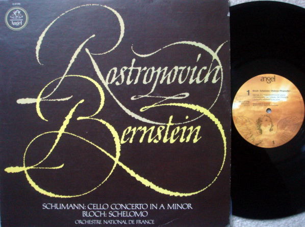 EMI Angel / ROSTROPOVICH-BERNSTEIN, - Schumann Cello Co...