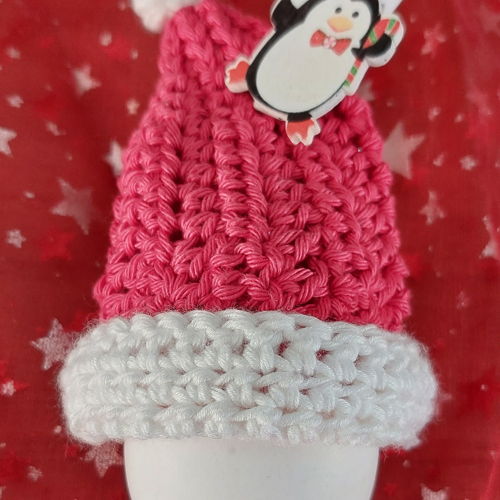 Haakpatroon Mini kerstmuts