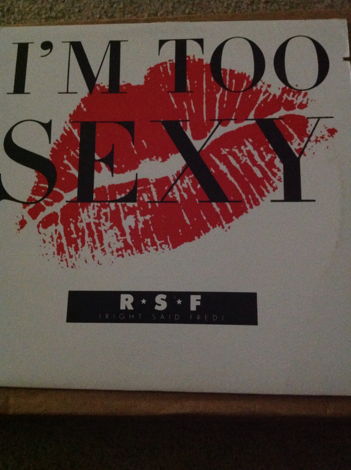 Right Said Fred - I'm Too Sexy 12 Inch EP Charisma Reco...
