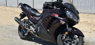 2012 KAWASAKI CONCOURS 14 ABS motorcycle for rent near Reno, NV
