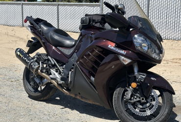 2012 KAWASAKI CONCOURS 14 ABS motorcycle for rent near Reno, NV