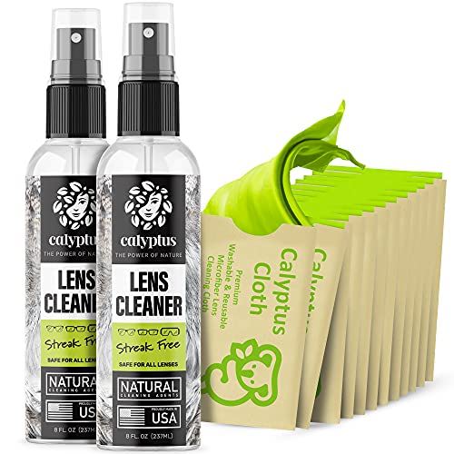 Koala Kleaner AlcoholFree Eyeglass Lens Kit vs Calyptus Eyeglass Lens
