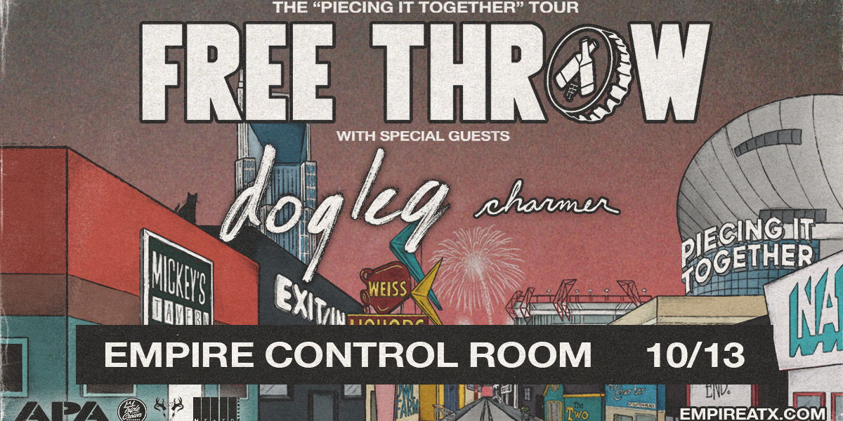 Free Throw w/ Dogleg, Charmer at Empire Control Room 10/13 promotional image