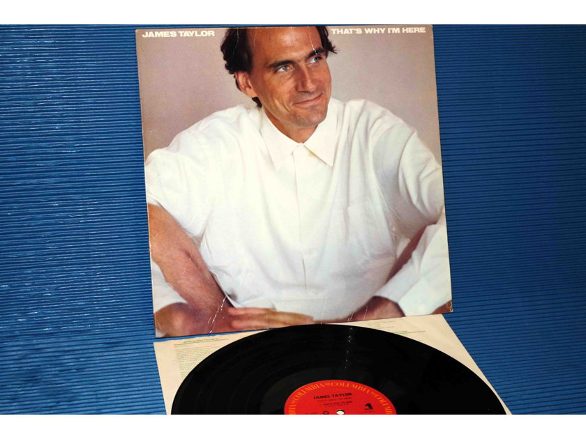 JAMES TAYLOR - "That's Why I'm Here" -  Columbia 1985 2 Side Hot Stamper