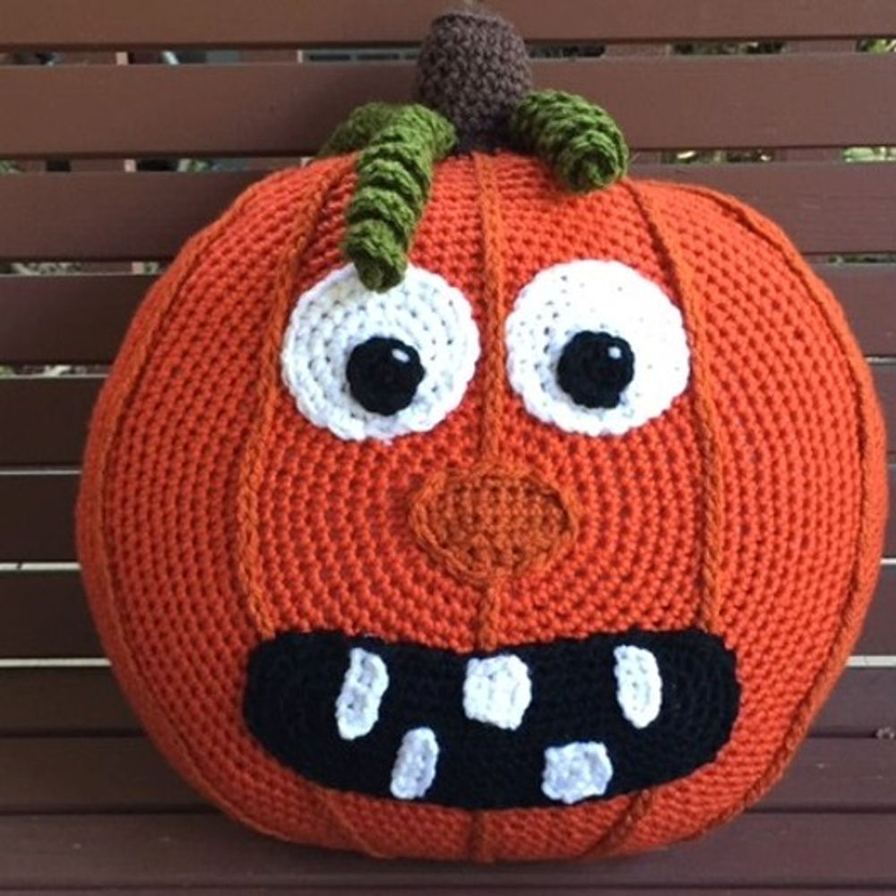 Pumpkin Jack Reversible Pillow Pattern