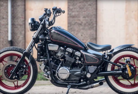 Honda Magna Bobber on display