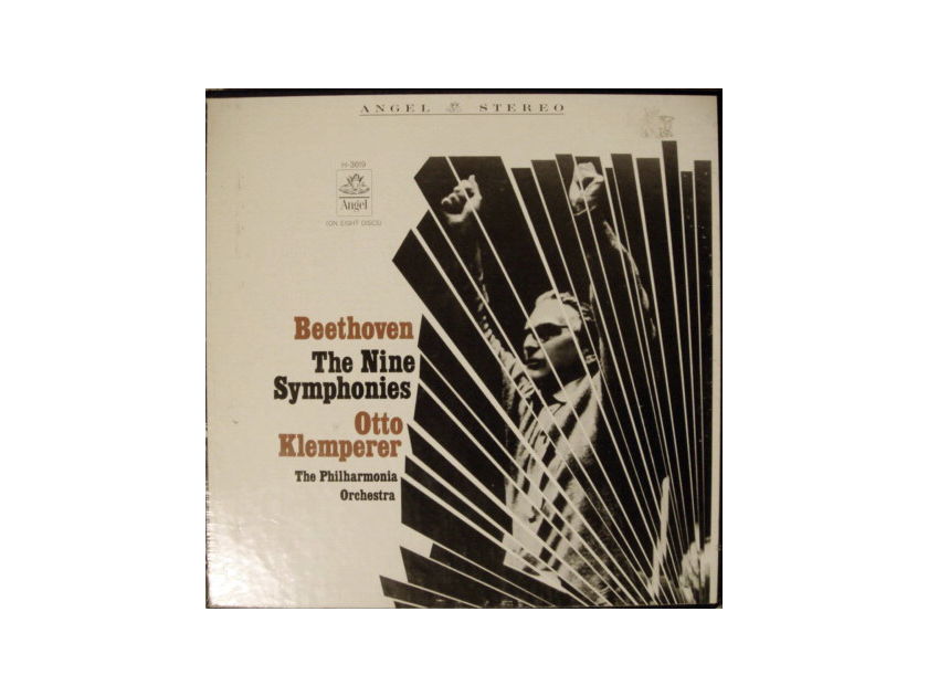 EMI Angel Semi-Circle / KLEMPERER, - Beethoven Nine Symphonies,  MINT, 8 LP Box Set!