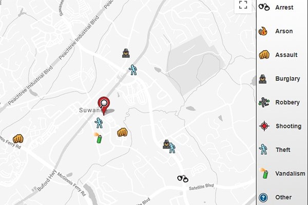 Find Recent Crimes in Your Neighborhood