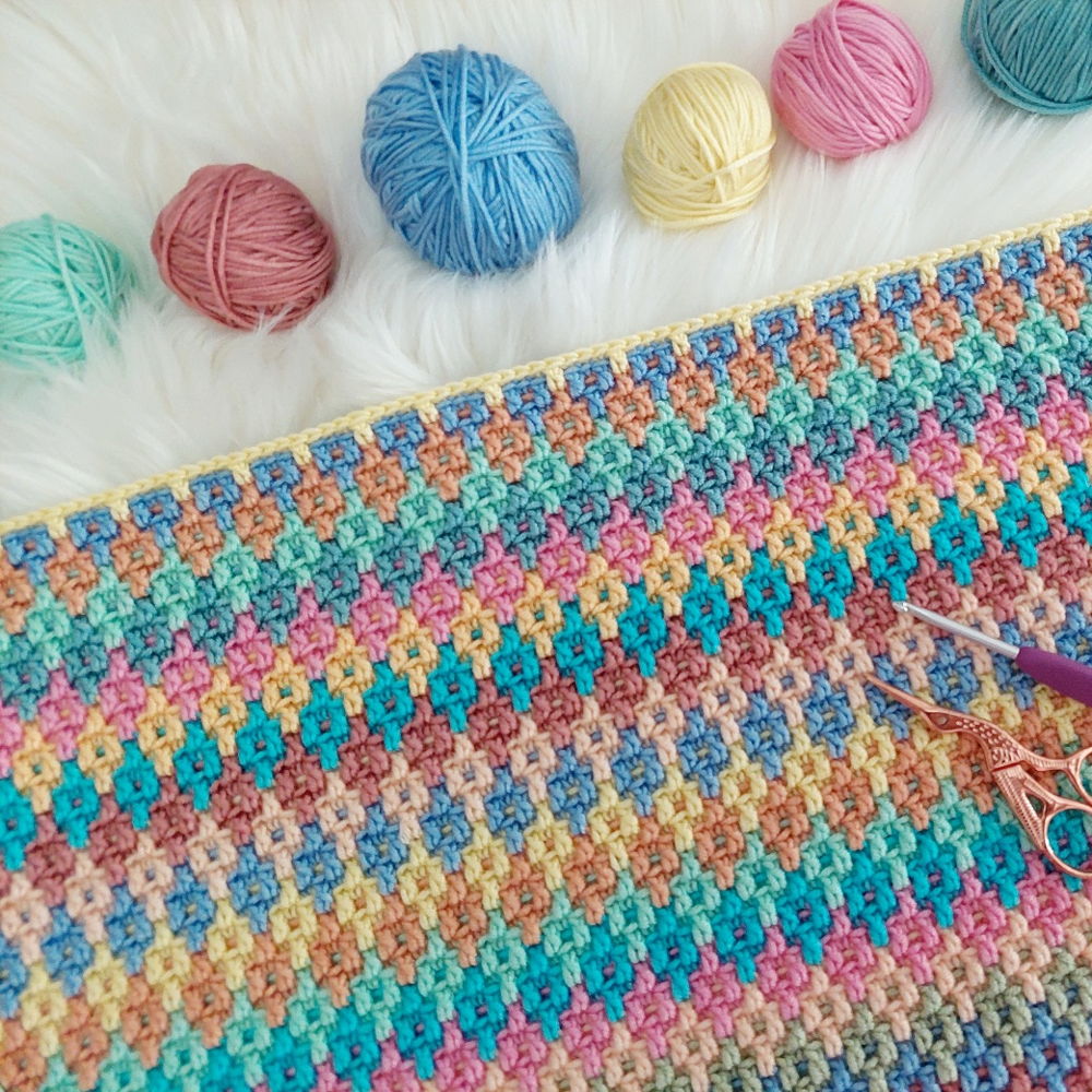 50 tinten regenboog deken