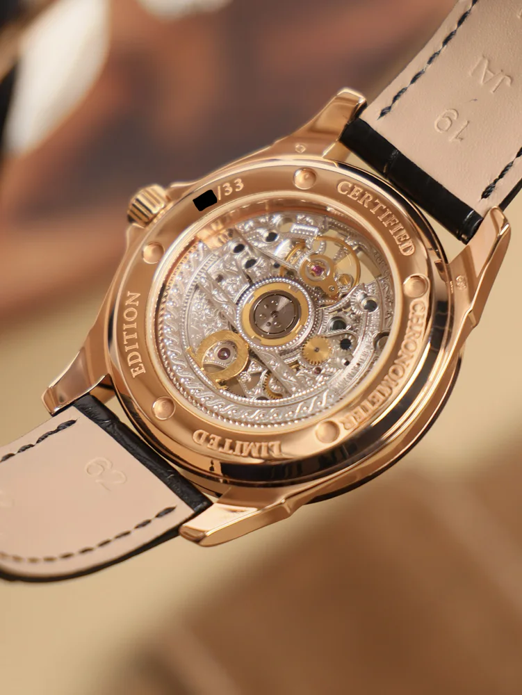 Omega SPECIALITIES Skeleton 5932.30.23  37.5mm Red Gold Limited Edition of 33pcs