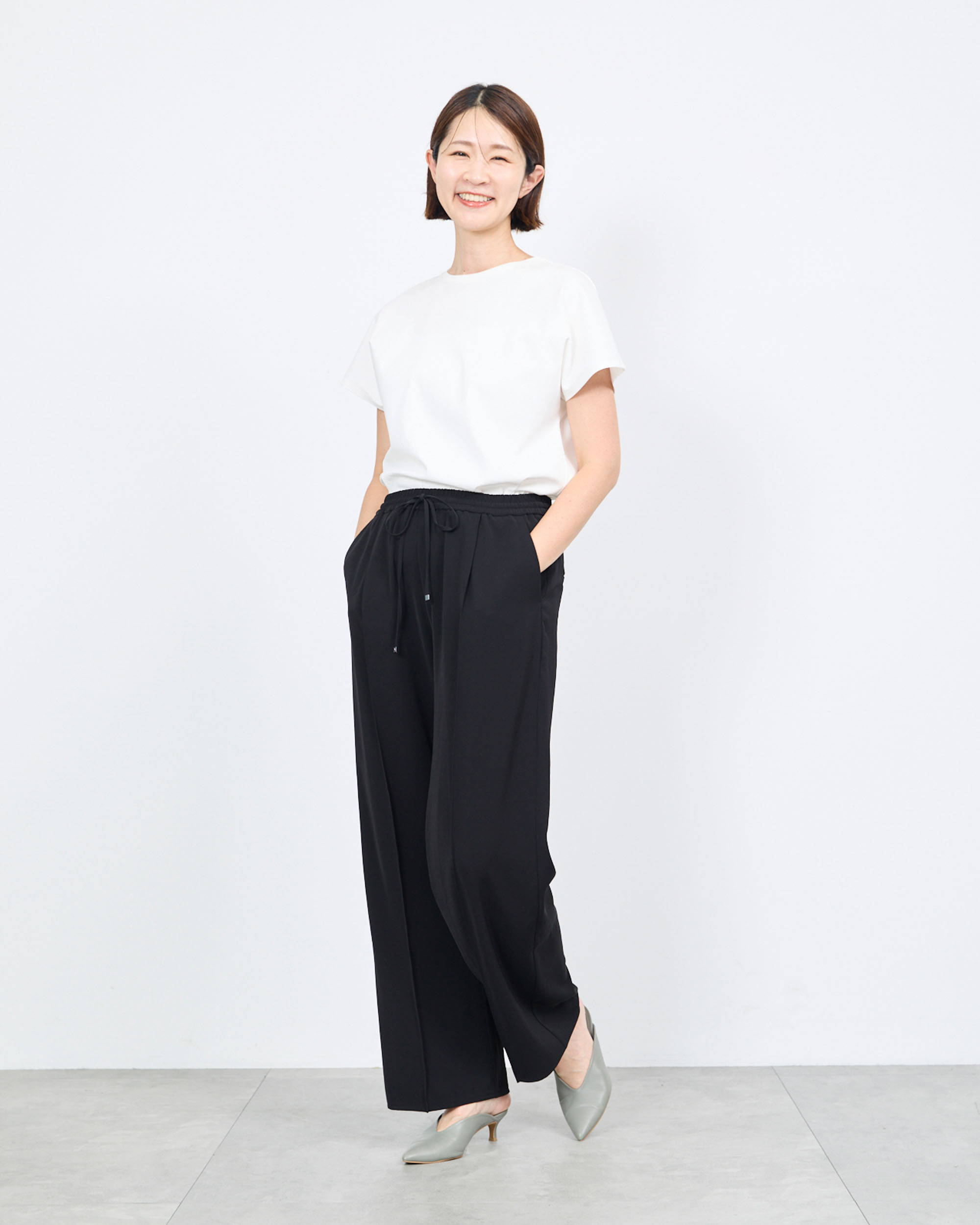 ハウント(着用1回)ヴィンテージサテンワイドパンツ HAUNT（ハウント）｜VINTAGE SATIN PANTSアイテムの詳細