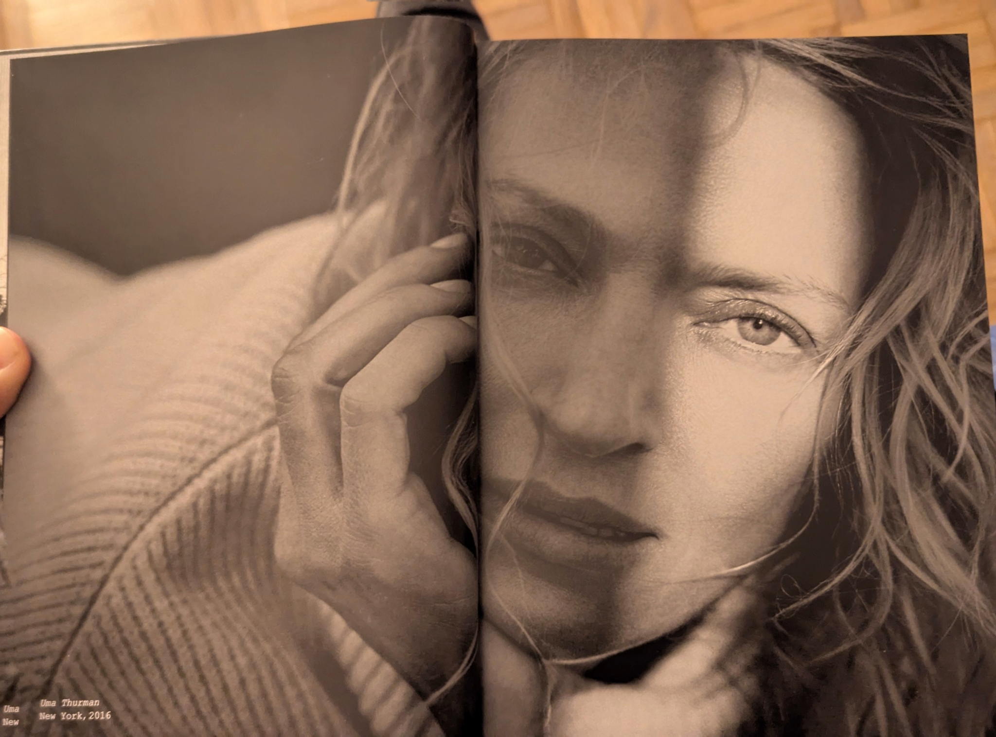 Uma Thurman, nueva York, 2016