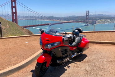 2013 HONDA GL1800BD GOLD WING F6B DELUXE motorcycle for rent near Las Vegas, NV