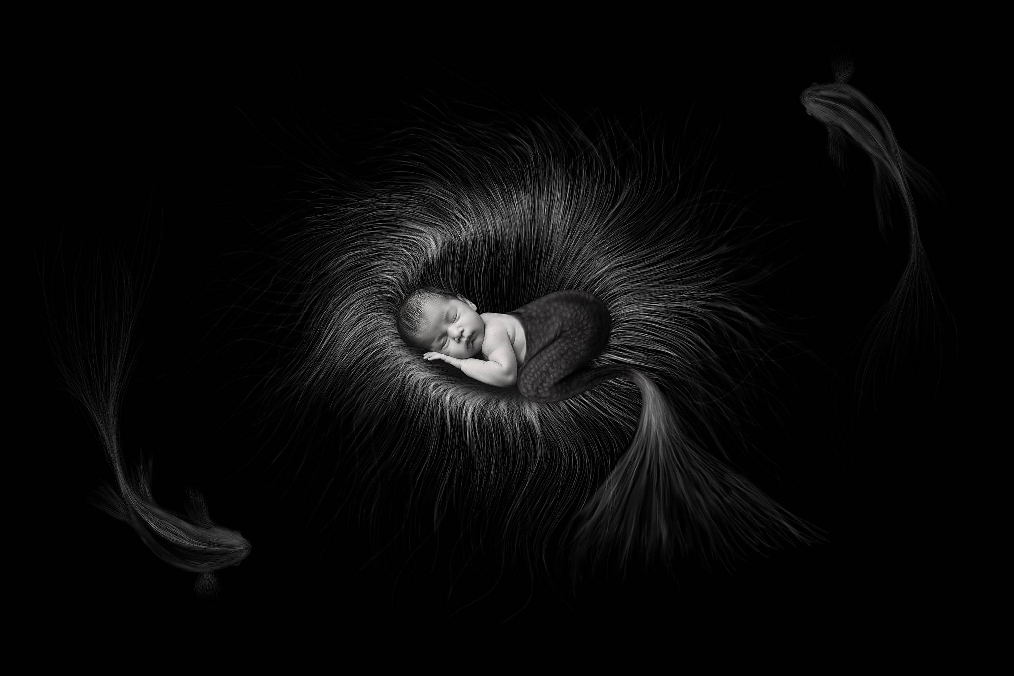 fine art editing in photoshop textures | image by samantha leon