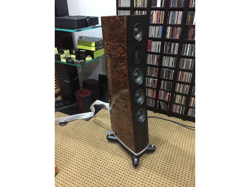 Raidho Acoustics APS D3 V2 Walnut Burl 10 months old, 1 owner.