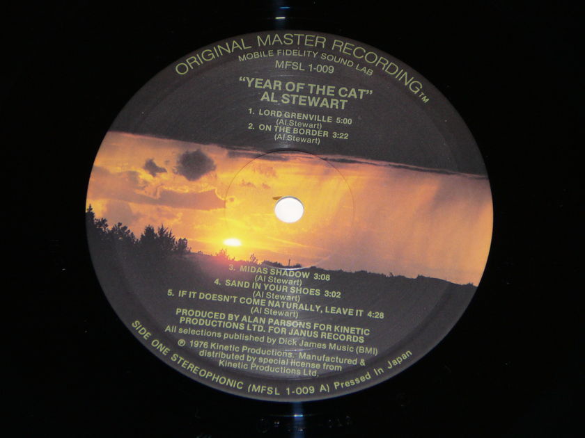 (LP) Al Stewart Year of The Cat (MFSL)
