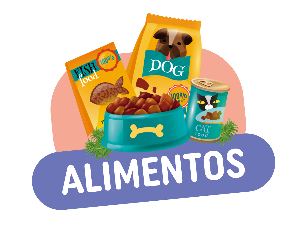 alimentos para mascotas