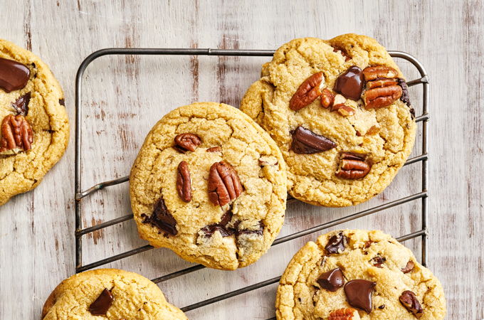 Chocolate-Pecan Cookies