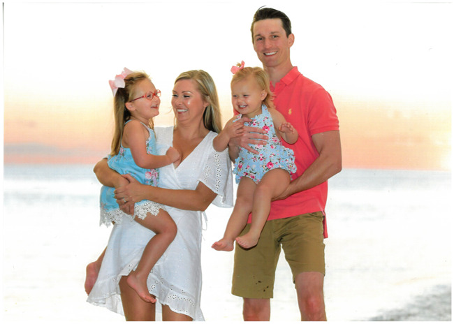 Ashley and Chris Wallace, a family at Primrose School of Barker Cypress