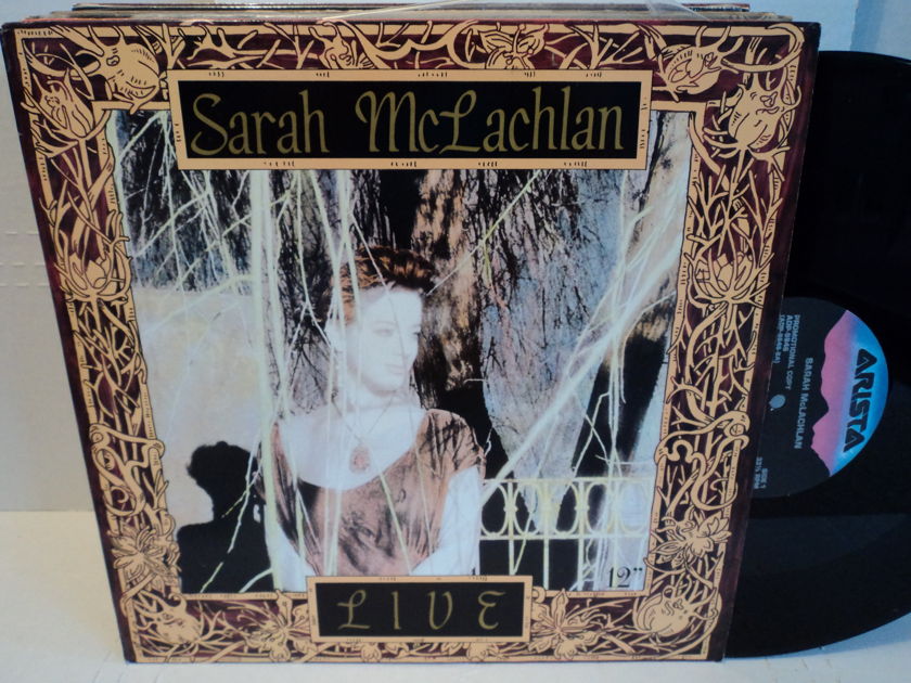 Sarah McLachlan "LIVE" - Steaming / Solsbury Hill Peter Gabriel 12" Promo 33 & 1/3 NM