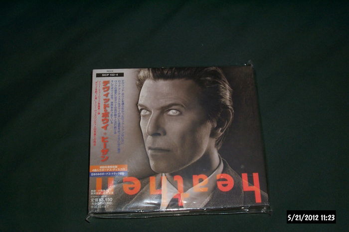 David Bowie - Heathen 2 CD SET Sony Japan With OBI NM