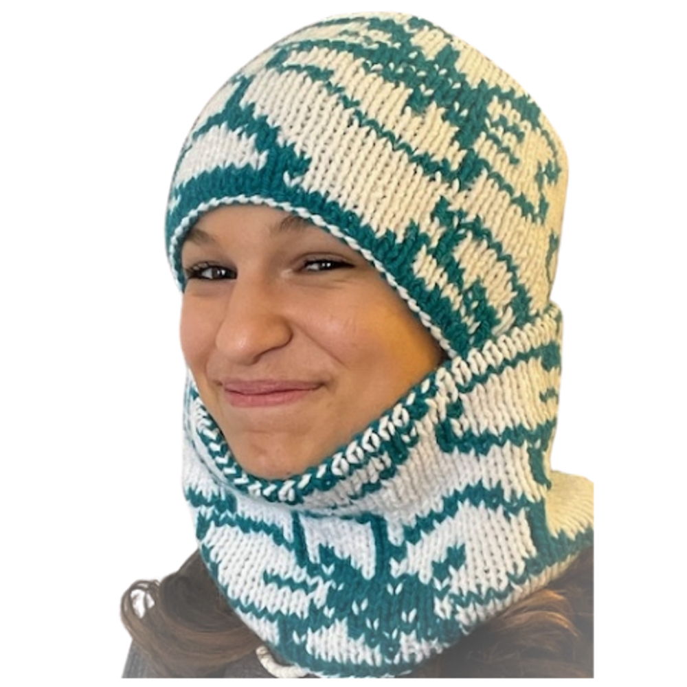 Flower Headband and Cowl