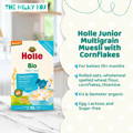 Holle Junior Multigrain Muesli with Cornflakes  | The Milky Box