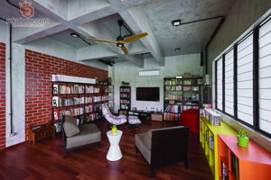 seven-design-and-build-sdn-bhd-industrial-modern-malaysia-selangor-family-room-study-room-3d-drawing