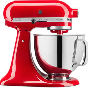 KitchenAid Artisan Series 5 Quart Stand Mixer, Passion Red