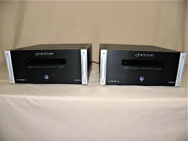 EMOTIVA XPA-1 MONO AMPLIFIERS ( ONE PAIR) EXCELLENT CON...