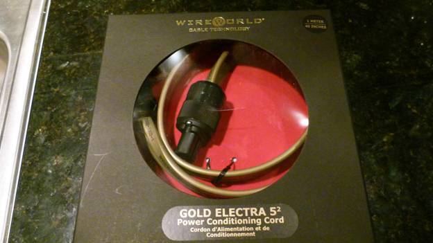 Wireworld Gold Electra Power Cord