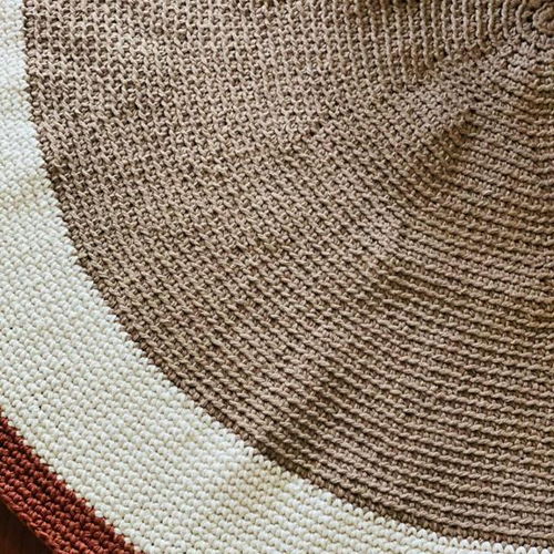 Apolo Round Rug Crochet Pattern