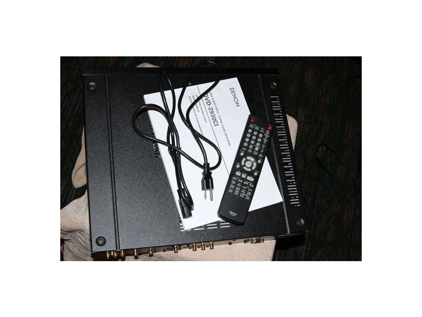 Denon DVD-2930CI Progressive Scan DVD/DVDA/SACD Player with Realta Reon VX-50 HQV Processing 2930Ci Perfect condition