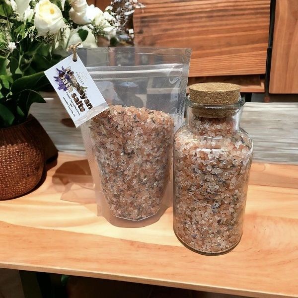 Himalayan Bath Salt Includes Jar plus 500g Refill Packet