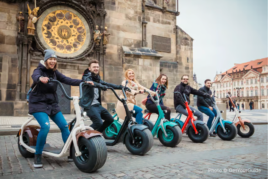 Prague: Fat Tire E-Scooter Guided Tour - photo 5