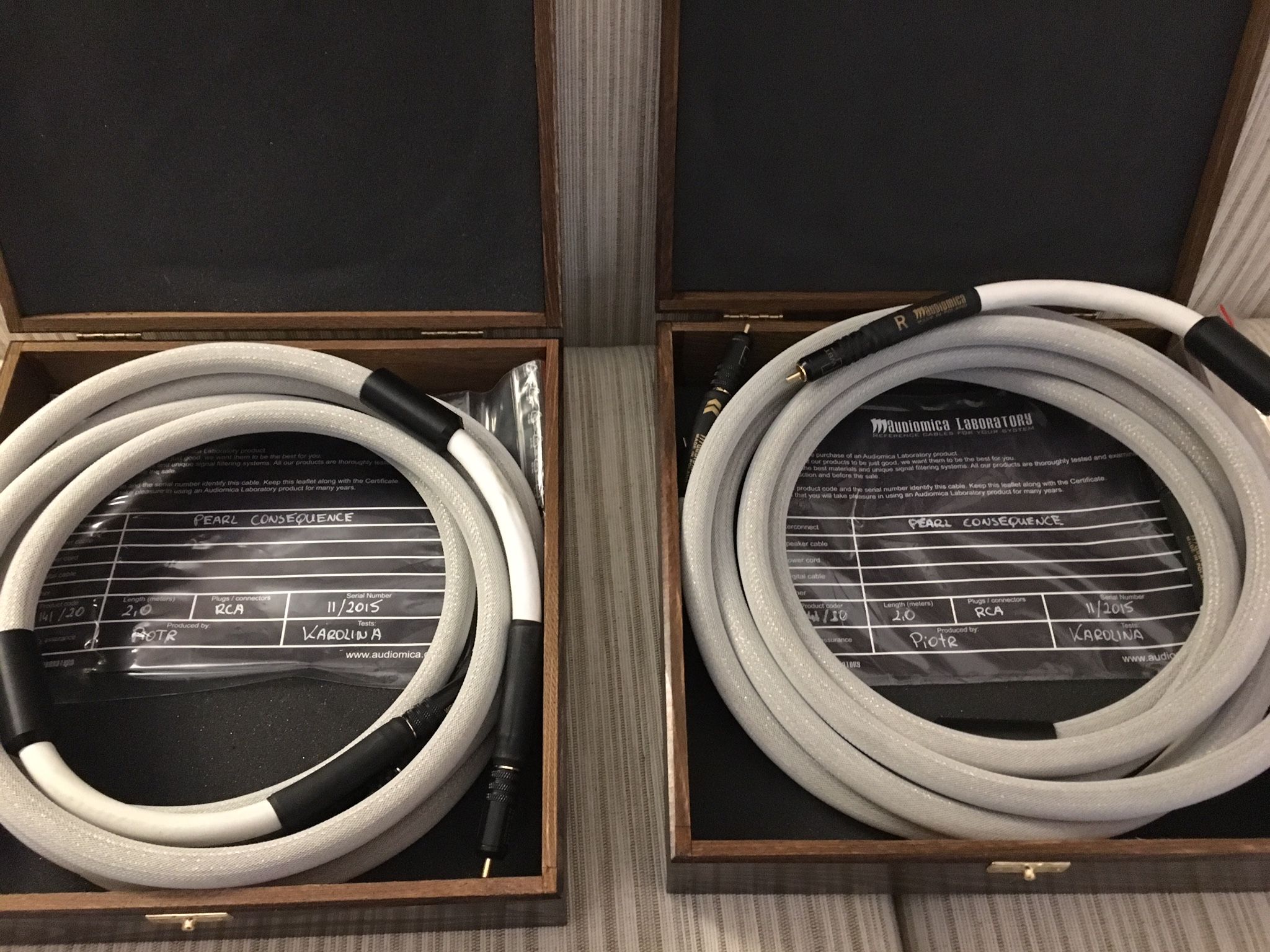 Audiomica cables