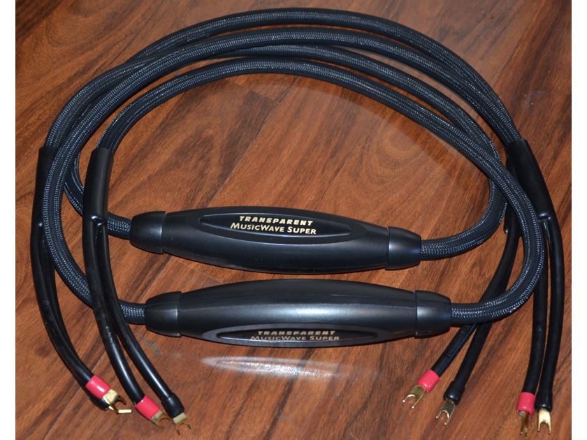 Transparent Cable,  MusicWave Super 8-Feet In Excellent Condition Condition