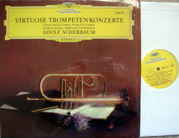 DG / SCHERBAUM, - Virtuoso Music for Trumpet, NM!