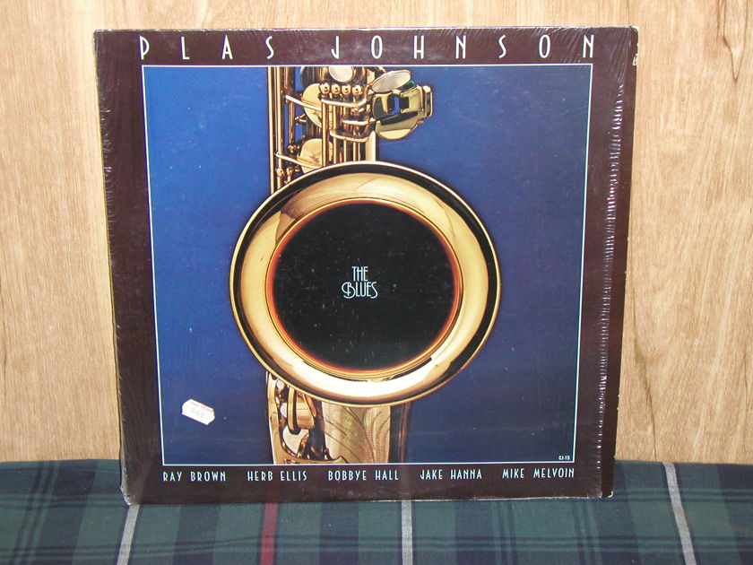 Plas Johnson - The Blues   Still in Shrink Concord  Jazz CJ-15 White Label