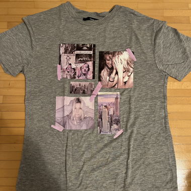 T-shirt grigia